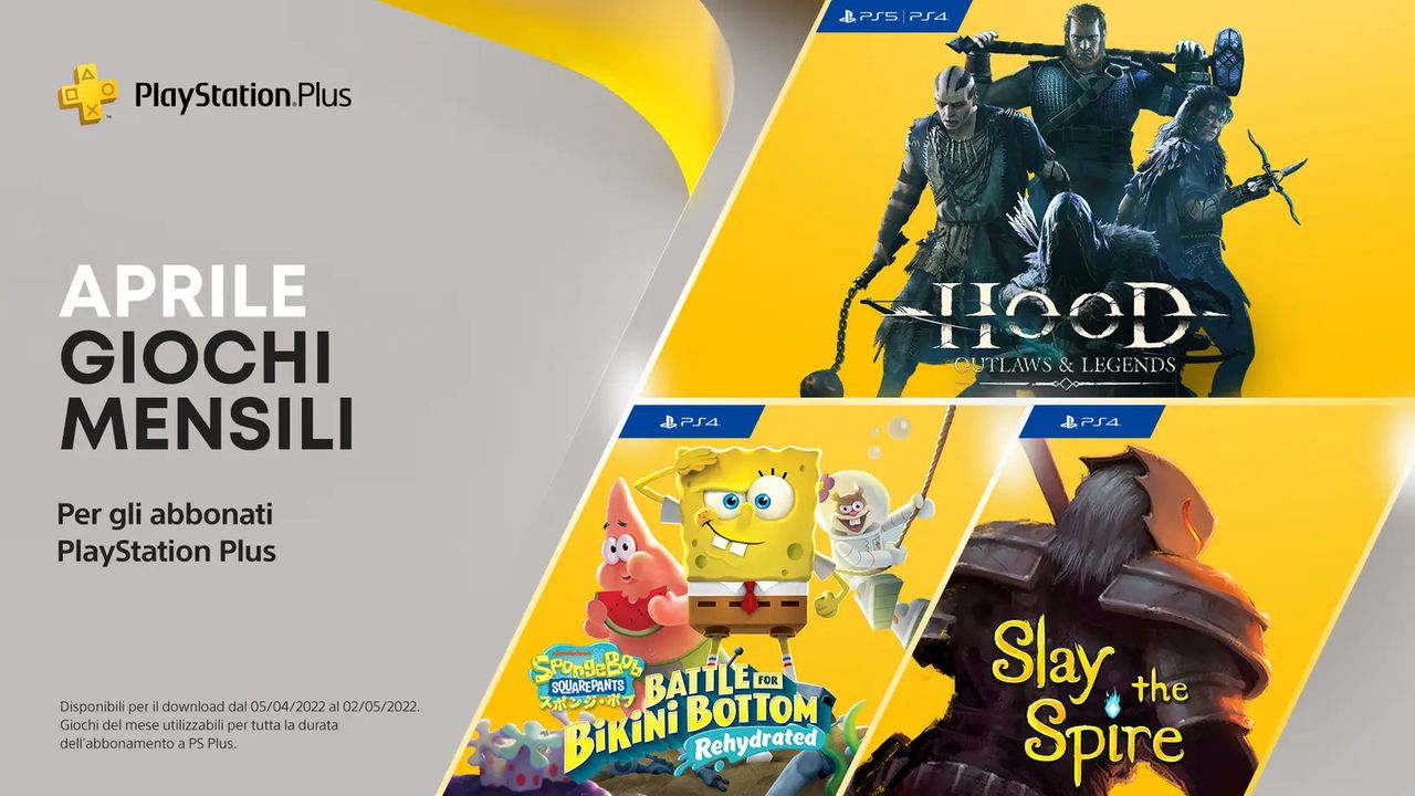 PlayStation Plus giochi aprile 2022