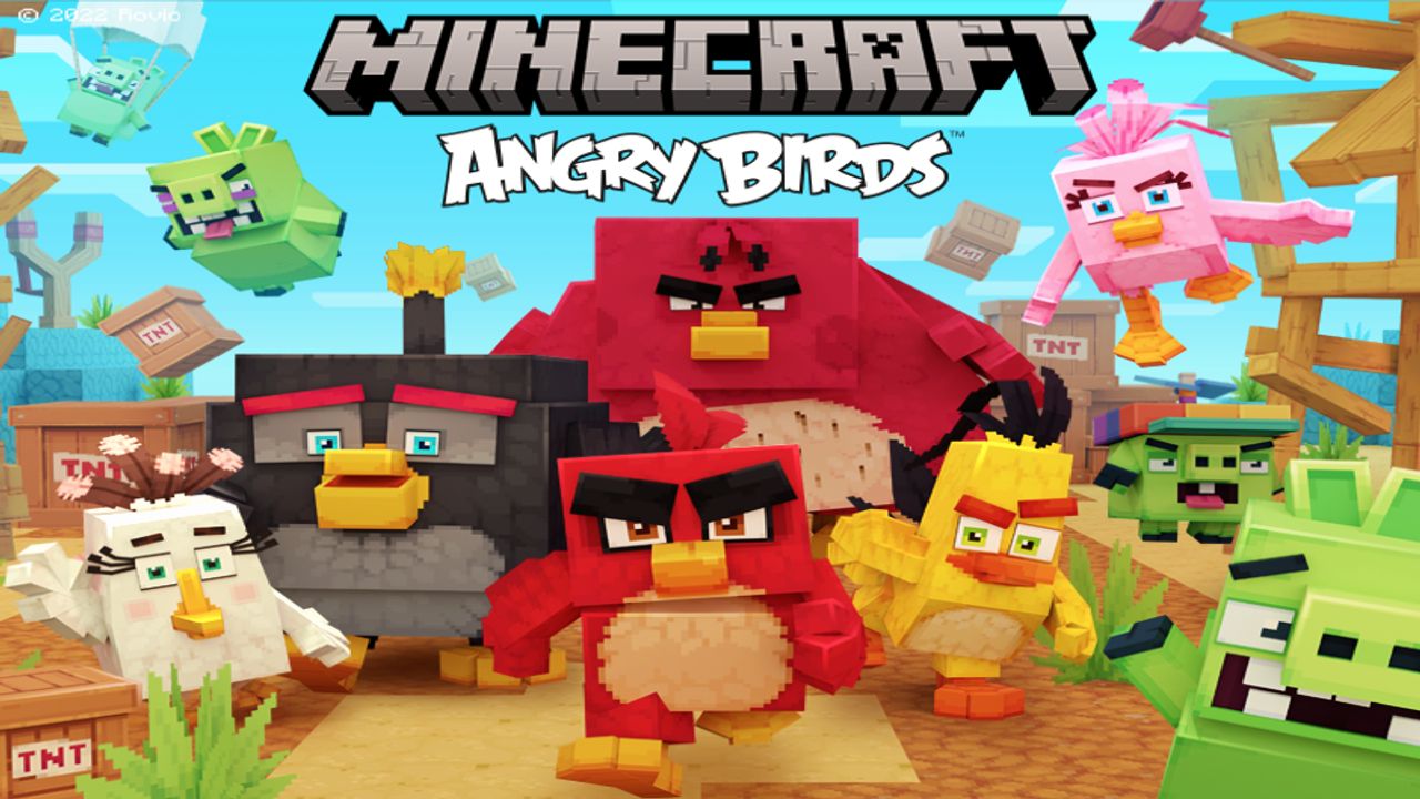 Minecraft x Angry Birds DLC