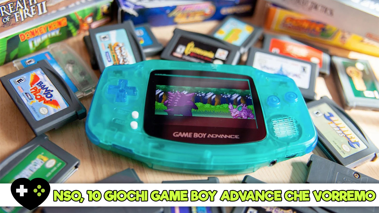 Nintendo Switch Online 10 giochi GBA che vorremmo rigiocare