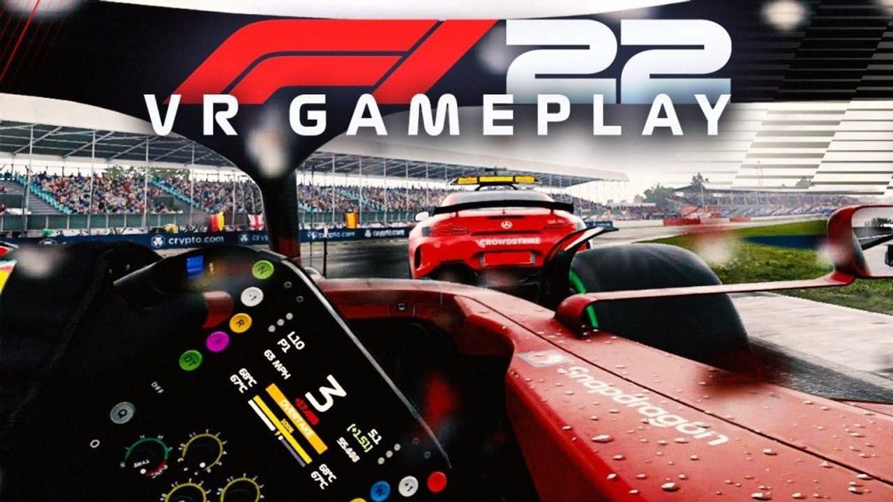 F1 22 gameplay VR