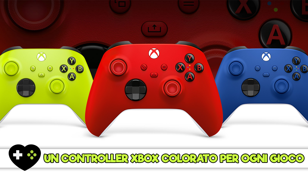 Controller Xbox colorati