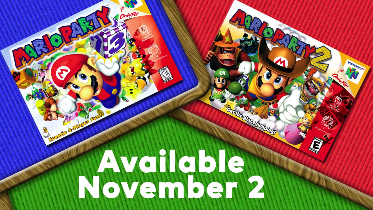 Mario Party 1 e 2 Nintendo Switch Online
