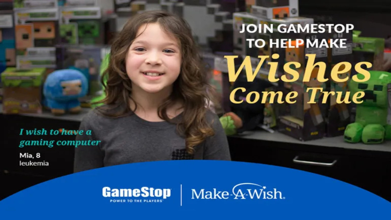 Make-A-Wish Gamestop