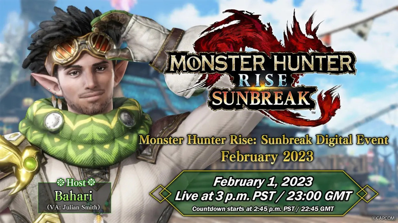 Monster Hunter Rise Sunbreak Digital Event