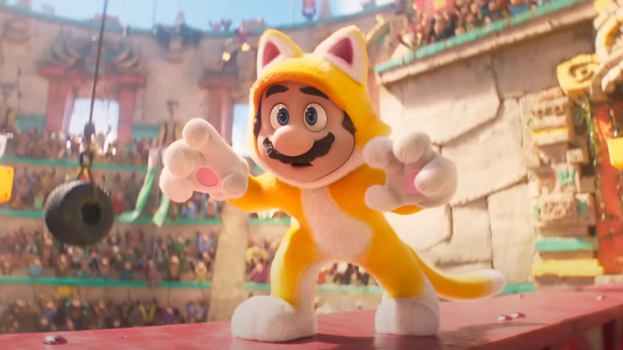 Super Mario Bros. Il Film mario gatto