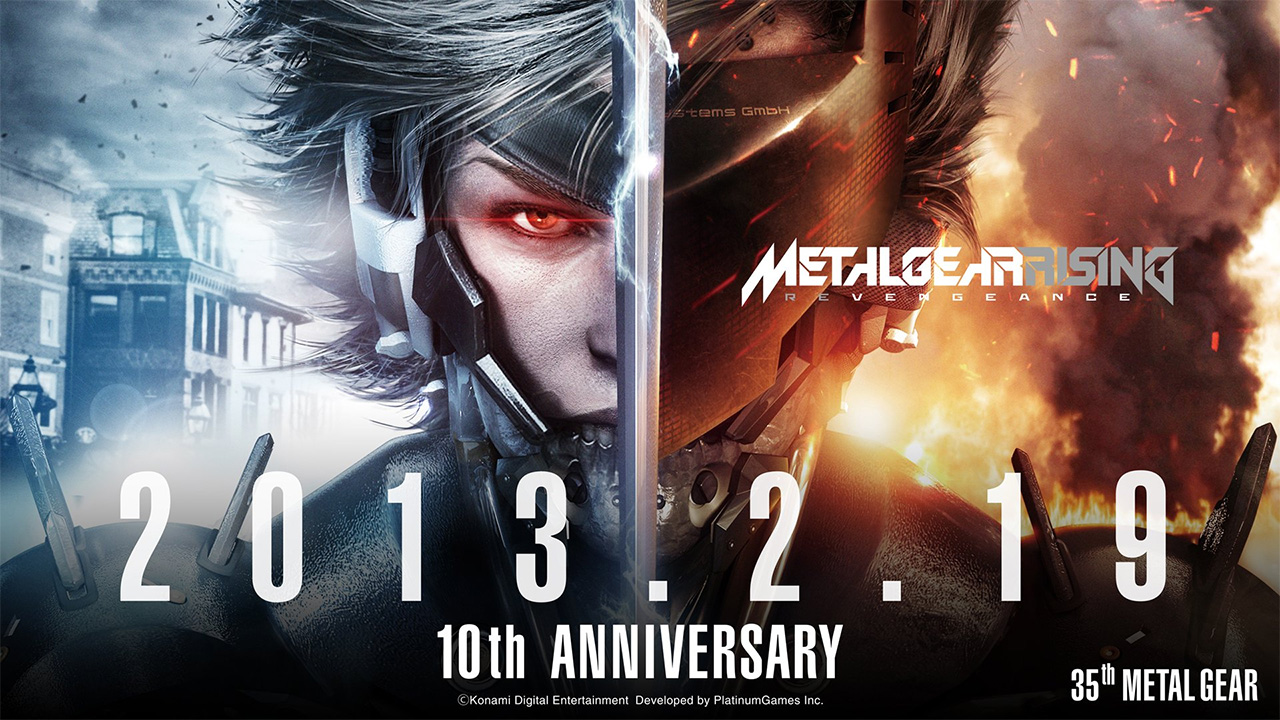 Metal Gear Rising Revengeance anniversario