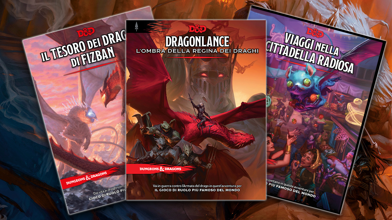 Dungeons & Dragons: arrivano in Italia altri tre manuali, e c'è