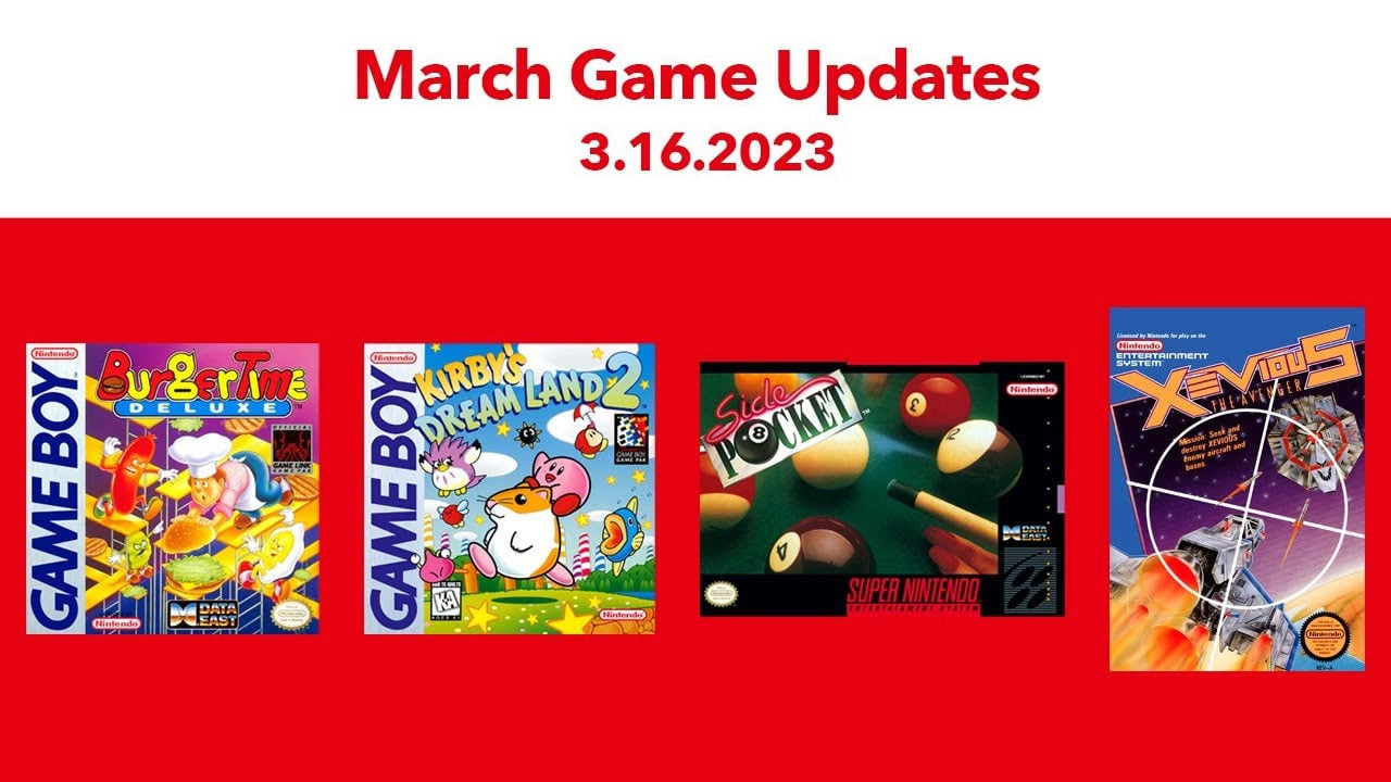 Nintendo Switch Online marzo