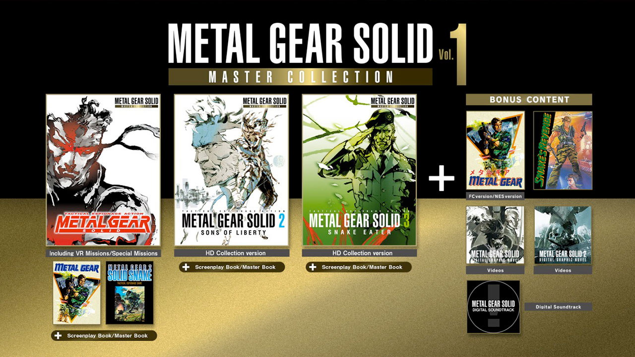 METAL GEAR SOLID MASTER COLLECTION Vol1