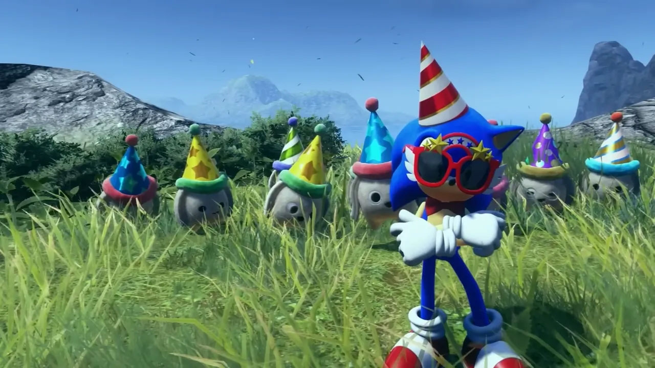 Sonic Frontiers si trasforma per il compleanno di Sonic