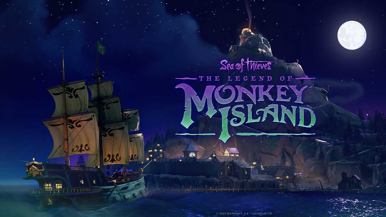 Sea of Thieves: The Legend of monkey Island title