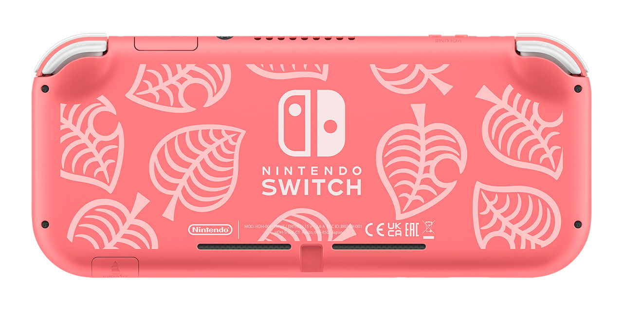 Nintendo Switch Lite Bundle Animal Crossing Corallo retro