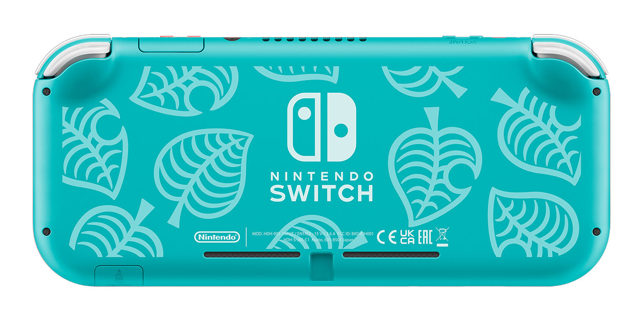 Nintendo Switch Lite Bundle Animal Crossing Turchese retro