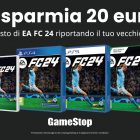 Passa a EA Sports FC 24: il tuo vecchio FIFA 23 vale 20€ da GameStop!