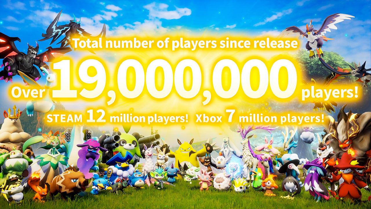 Palworld supera i 19 milioni gamesoul